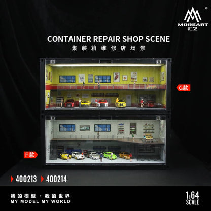 [ETA:  Dec 2025 ] MoreArt 1/64 ABS Container - Maintenance Theme Livery 
Size: 38.7 x 16 x 16.5cm
