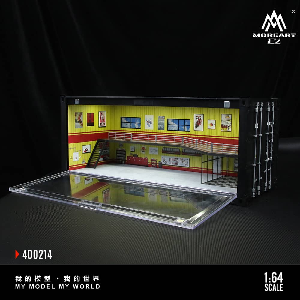 [ETA:  Dec 2025 ] MoreArt 1/64 ABS Container - Maintenance Theme Livery 
Size: 38.7 x 16 x 16.5cm