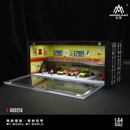 [ETA:  Dec 2025 ] MoreArt 1/64 ABS Container - Maintenance Theme Livery 
Size: 38.7 x 16 x 16.5cm