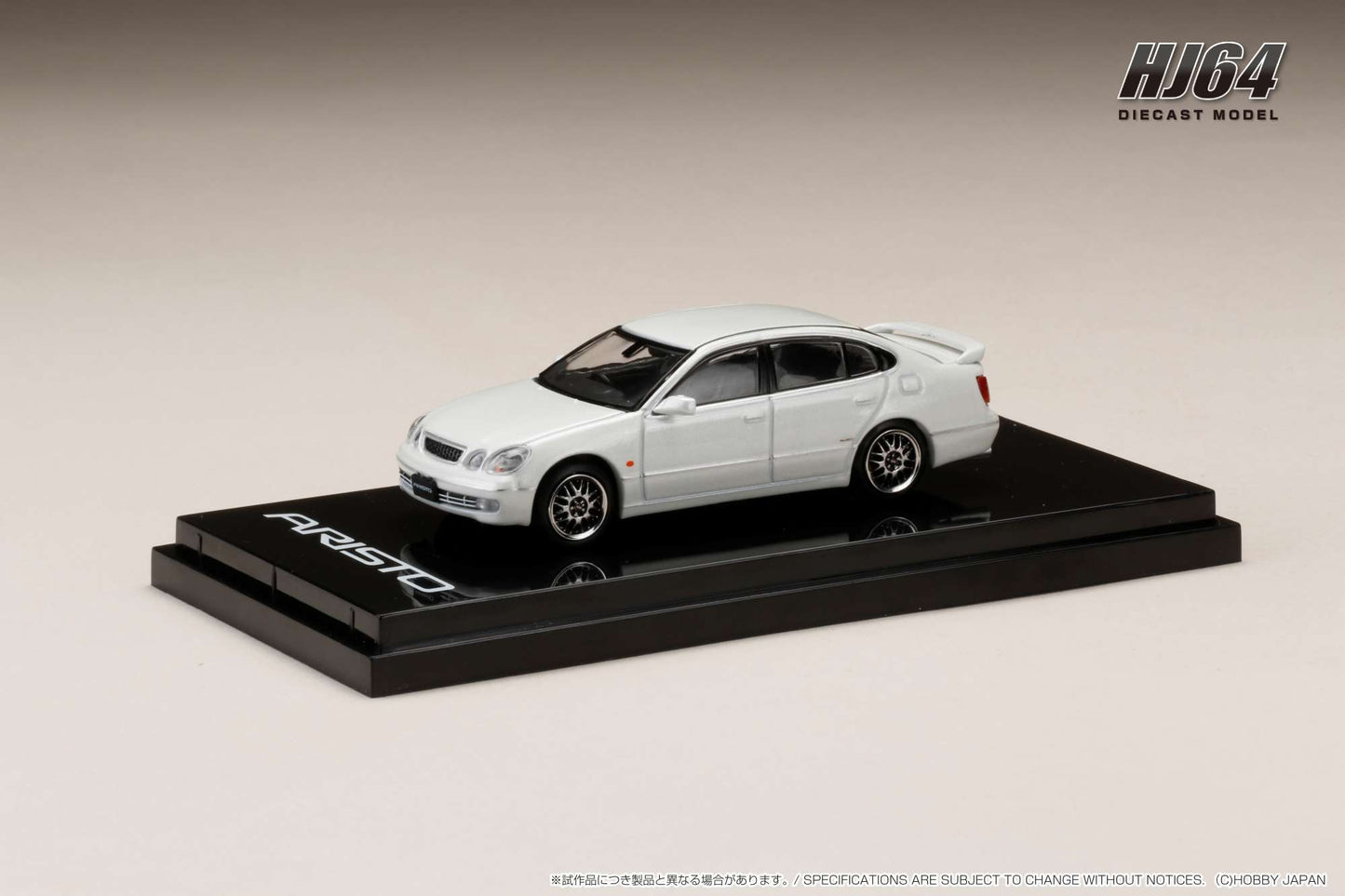 [ETA:  Oct 2025 ] Hobby Japan 1/64 Toyota Aristo V300 Vertex Early Version - Customized Version(BBS Wheels)