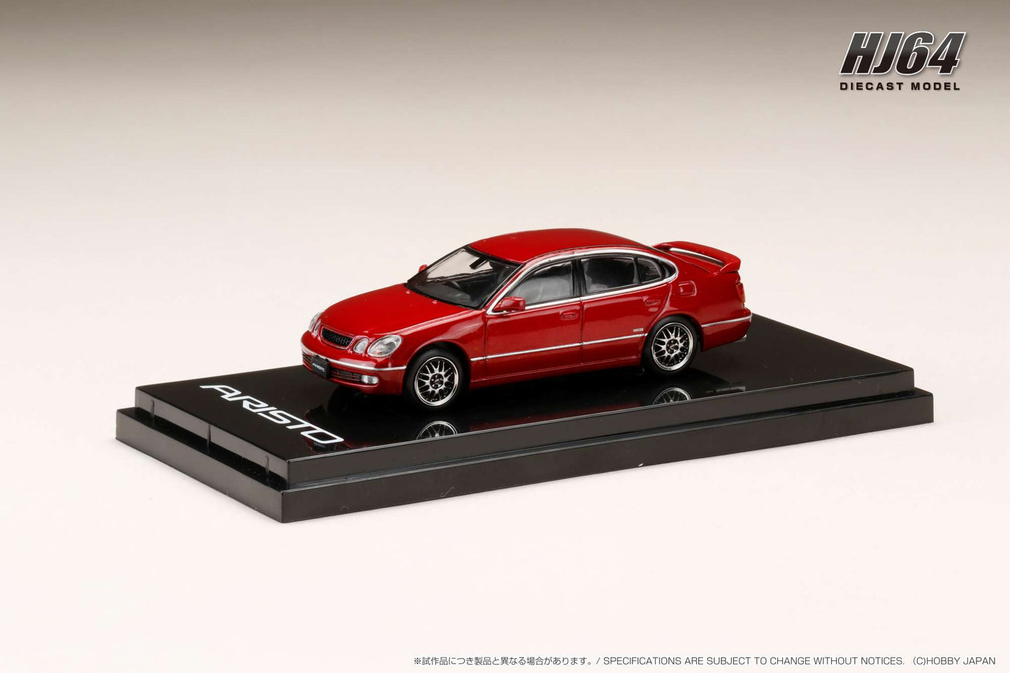 [ETA:  Oct 2025 ] Hobby Japan 1/64 Toyota Aristo V300 Vertex Early Version - Customized Version(BBS Wheels)