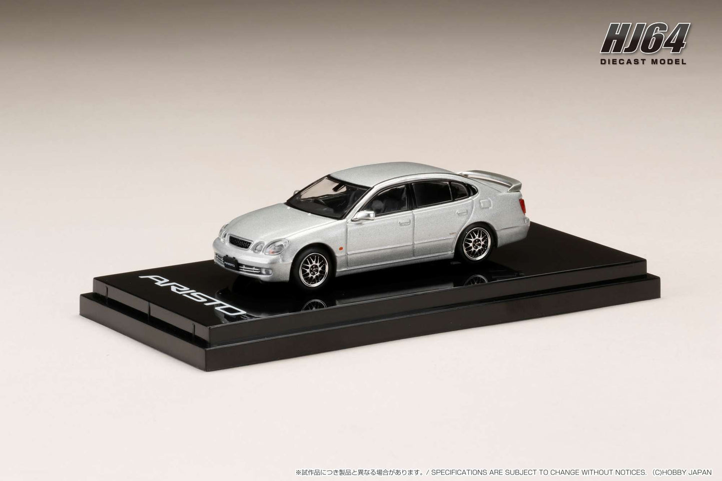 [ETA:  Oct 2025 ] Hobby Japan 1/64 Toyota Aristo V300 Vertex Early Version - Customized Version(BBS Wheels)