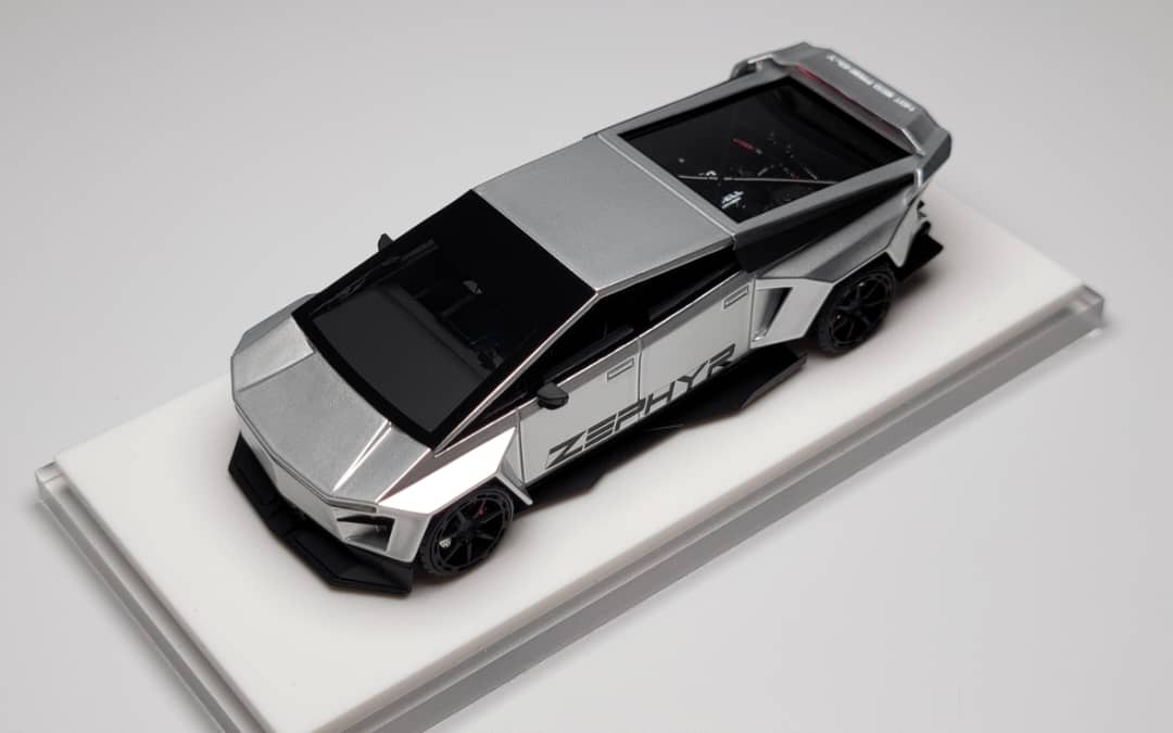 [ETA:  Jan 2026 ] Zephyr x 404Error 1/64 Cybertruck  Zephyr Concept Modified [Resin]