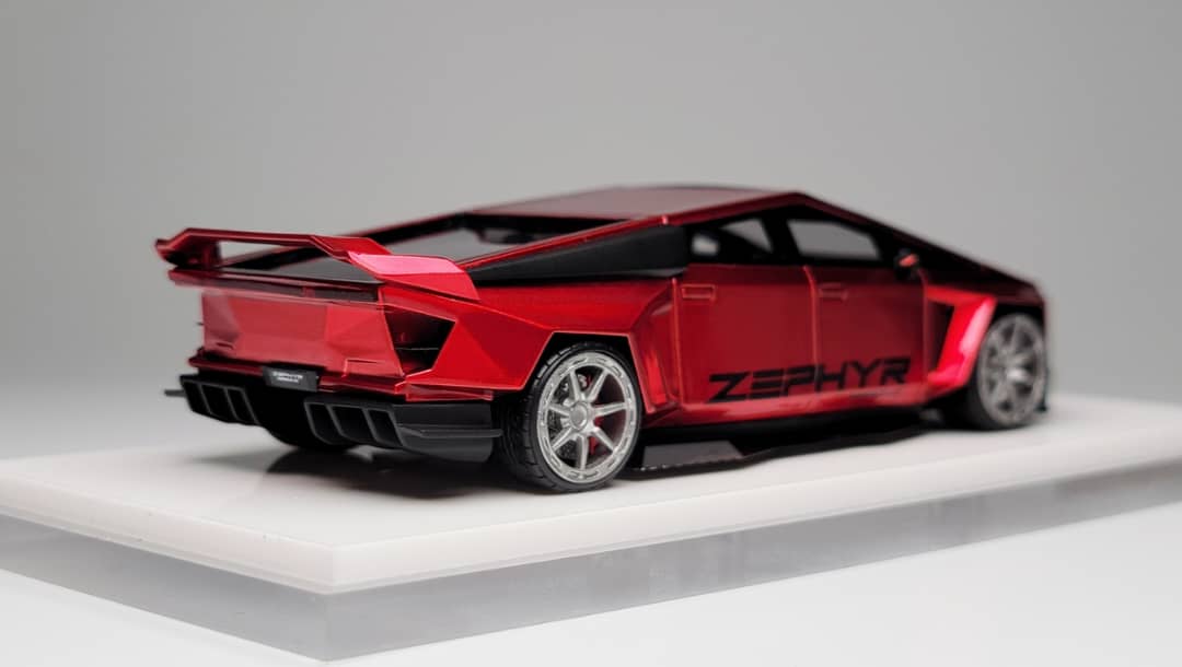 [ETA:  Jan 2026 ] Zephyr x 404Error 1/64 Cybertruck  Zephyr Concept Modified [Resin]
