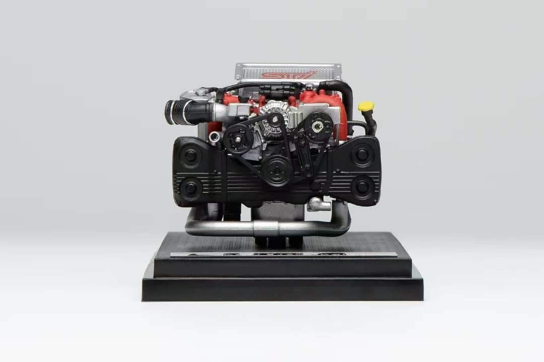 Motorhelix 1/18 ABS Engine Model - Subaru EJ20 – Black Ice Diecast