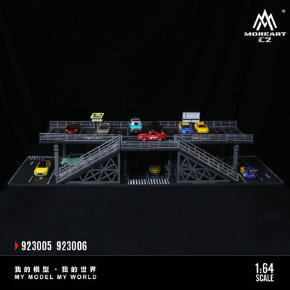 [ETA:  Jan 2026 ] MoreArt 1/64 Steel Frame Platform Parking Lot
Size: 30 x 20 x 12.5cm