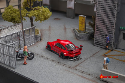 [ETA:  Dec 2025 ] Star Model 1/64 RWB 930 GT Wing with Detailed Exhaust Pipes