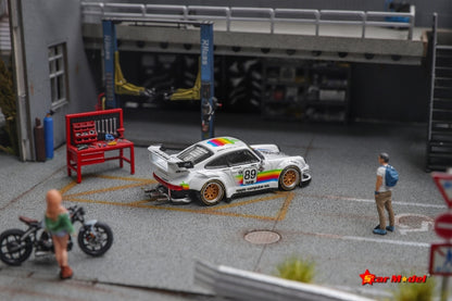 [ETA:  Dec 2025 ] Star Model 1/64 RWB 930 GT Wing with Detailed Exhaust Pipes