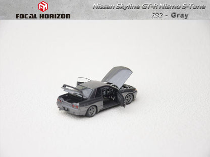 Focal Horizon 1/64 Nismo S-Tune Skyline GT-R R32 Gun Grey
