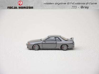 Focal Horizon 1/64 Nismo S-Tune Skyline GT-R R32 Gun Grey