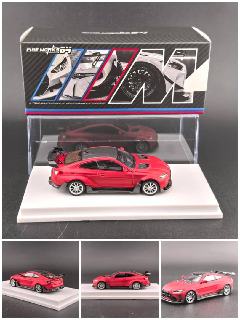 [ETA:  Nov 2026 ] Fine Works 1/64 M4 G82 Adro Body Kit Wild Body Modified