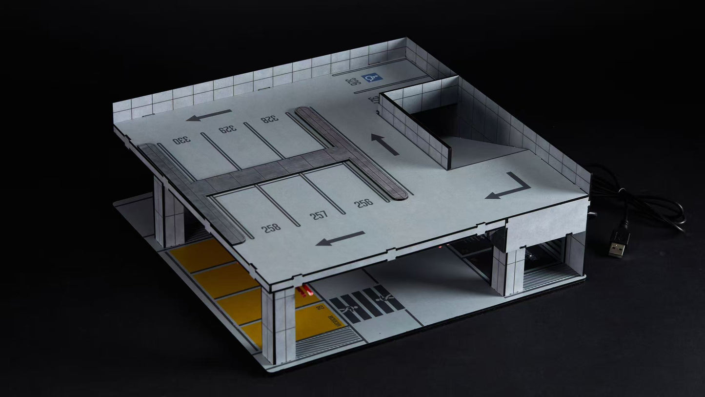 [ETA:  Dec 2025 ] You&Car 1/64 Basement Garage Series 01
Product Size: 300 x 300 x 105mm