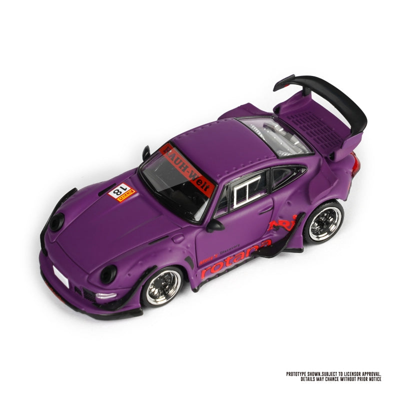 [ETA:  Feb 2026 ] ModelModel 1/64 Rauh-Welt  RWB 993 - Rotana Matte Purple