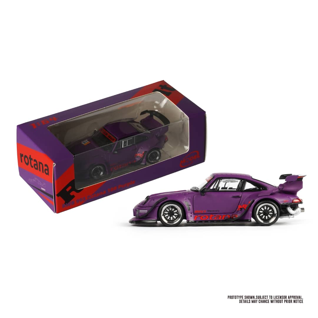 [ETA:  Feb 2026 ] ModelModel 1/64 Rauh-Welt  RWB 993 - Rotana Matte Purple