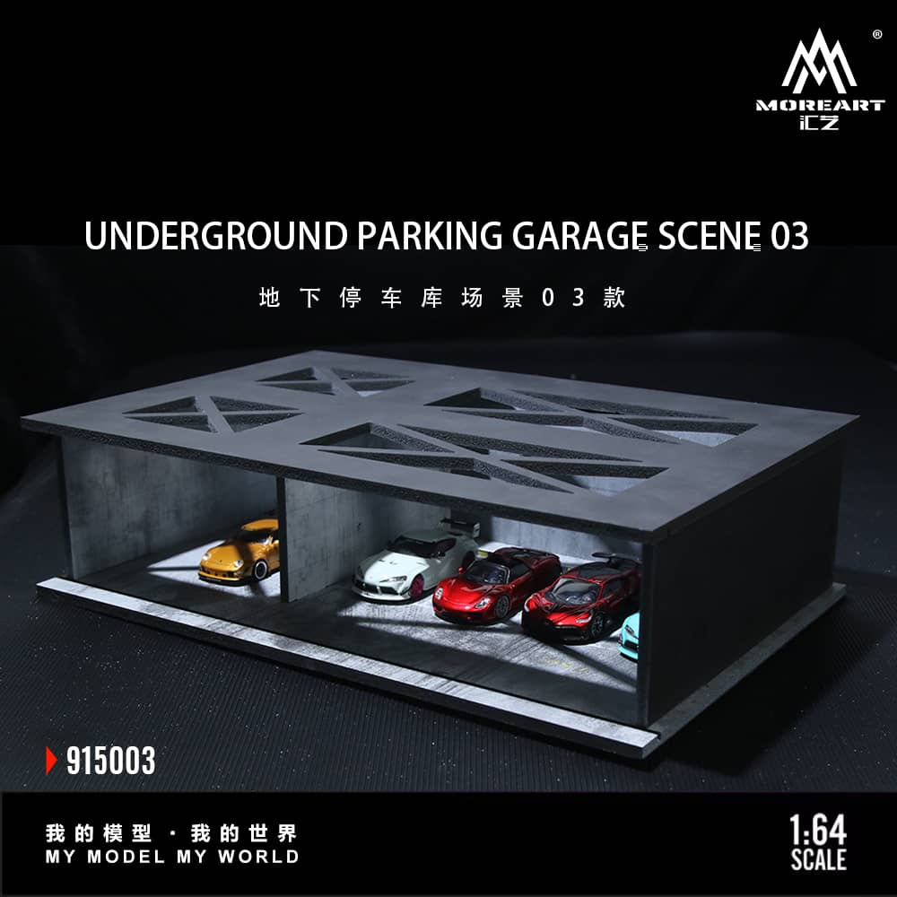 ETA: Jan 2026 ] MoreArt 1/64 ABS Underground 03 Parking Lot Size