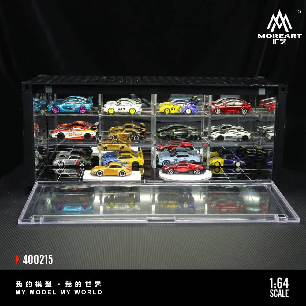 [ETA:  Jan 2026 ] MoreArt 1/64 ABS Container - Mirror Parking Theme(MO400215)
Size: 38.7 x 16 x 16.5cm