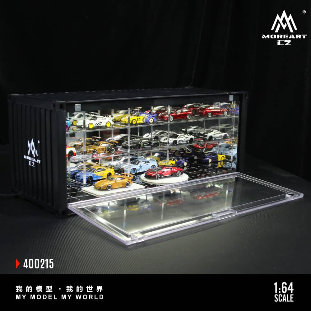 [ETA:  Jan 2026 ] MoreArt 1/64 ABS Container - Mirror Parking Theme(MO400215)
Size: 38.7 x 16 x 16.5cm