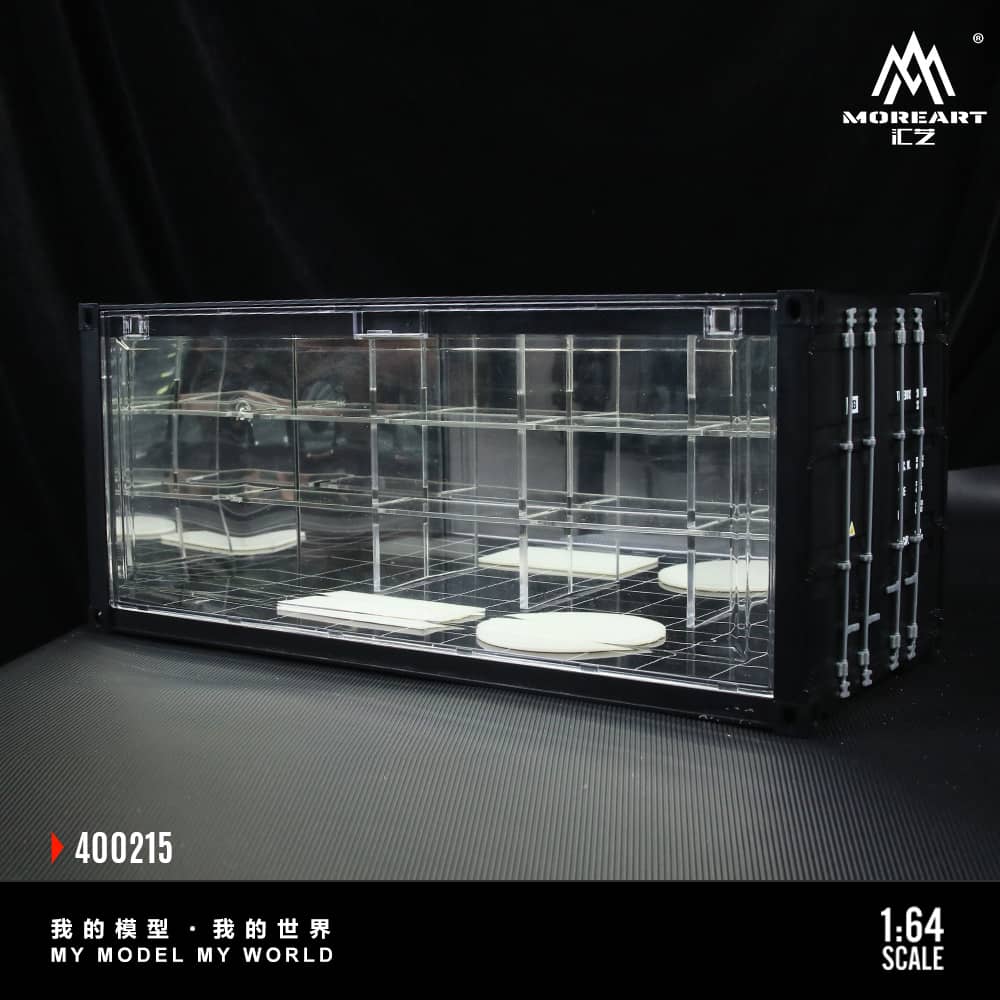 [ETA:  Jan 2026 ] MoreArt 1/64 ABS Container - Mirror Parking Theme(MO400215)
Size: 38.7 x 16 x 16.5cm