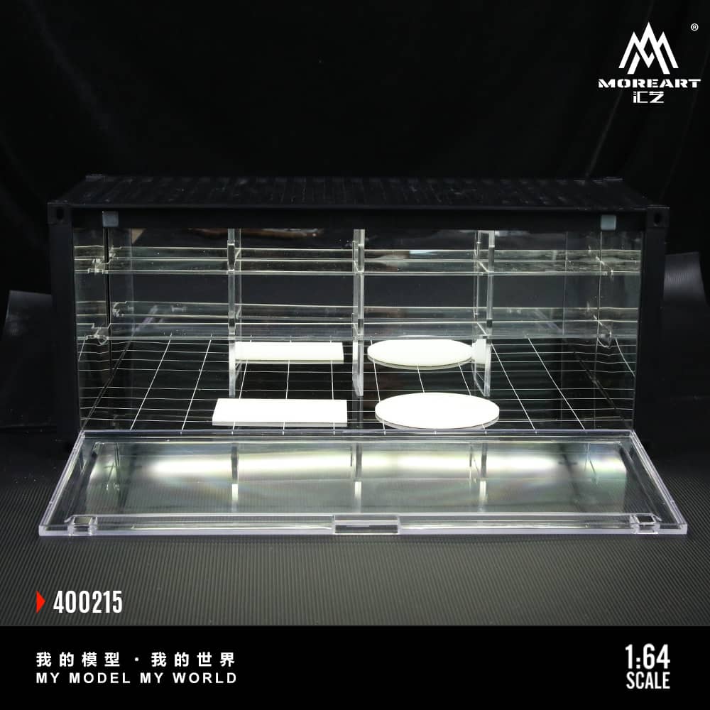 [ETA:  Jan 2026 ] MoreArt 1/64 ABS Container - Mirror Parking Theme(MO400215)
Size: 38.7 x 16 x 16.5cm