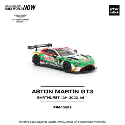 [ETA:  May 2026 ] Pop Race 1/64 Aston Martin Vantage GT3 Barthurst Livery