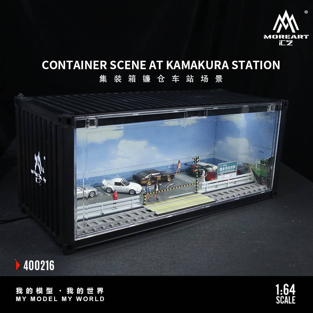 ETA: Feb 2026 ] MoreArt 1/64 Container Diorama Kamakura Station