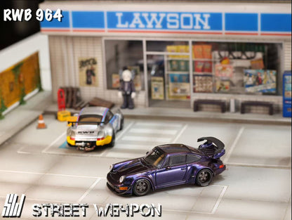 [ETA:  Jan 2026 ] Street Weapon 1/64 RWB 964 GT Wing Rauh-Welt Modified
