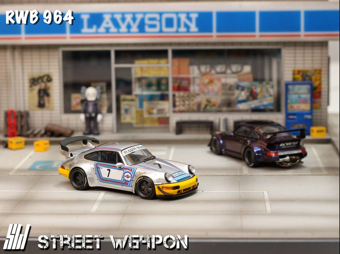 [ETA:  Jan 2026 ] Street Weapon 1/64 RWB 964 GT Wing Rauh-Welt Modified