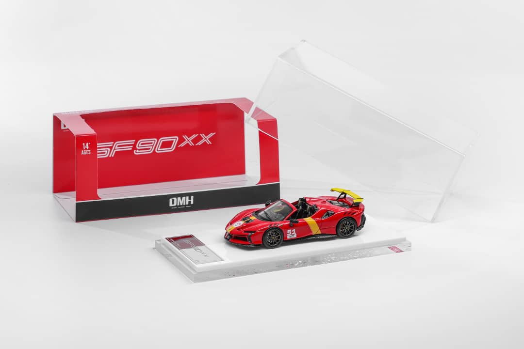 DMH Model 1/64 SF90 XX Spider Le Mans Livery – Black Ice Diecast