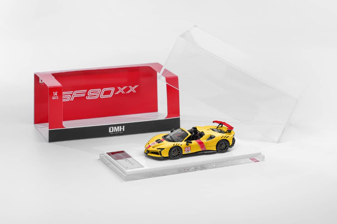 DMH Model 1/64 SF90 XX Spider Le Mans Livery – Black Ice Diecast