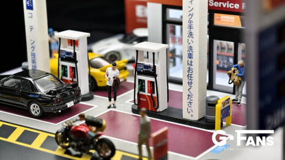 [ETA:  Feb 2026 ] G-FANS 1/64 Assembly Building Diorama with LED light - ENEOS Theme(710038)