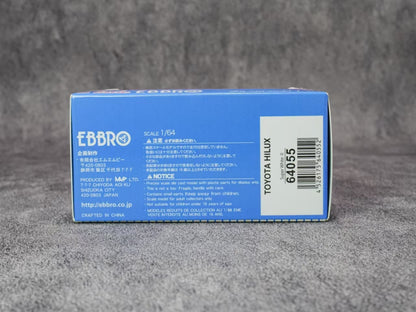 [ETA:  Dec 2025 ] Ebbro 1/64 Toyota Hilux MK6 - Snow White