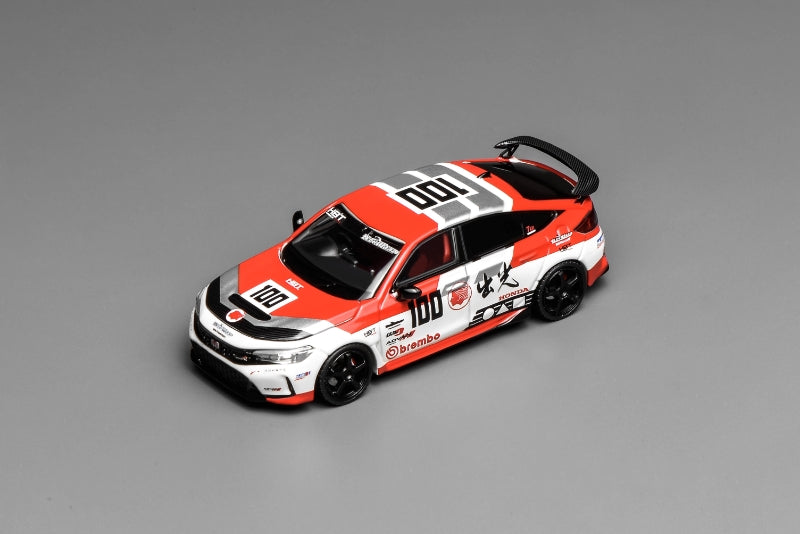 [ETA:  Mar 2026 ] Motorhelix 1/64 Honda  J's Racing Civic Type-R FL5 Idemitsu Motion 100#
