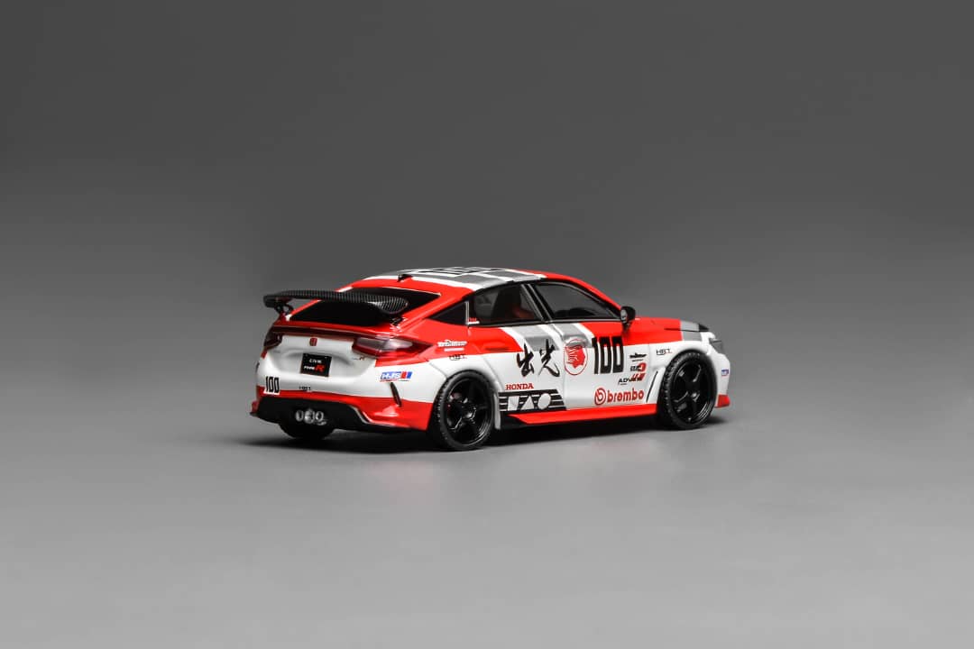[ETA:  Mar 2026 ] Motorhelix 1/64 Honda  J's Racing Civic Type-R FL5 Idemitsu Motion 100#