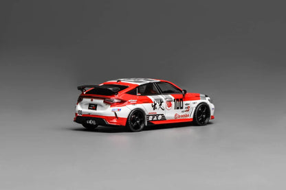 [ETA:  Mar 2026 ] Motorhelix 1/64 Honda  J's Racing Civic Type-R FL5 Idemitsu Motion 100#