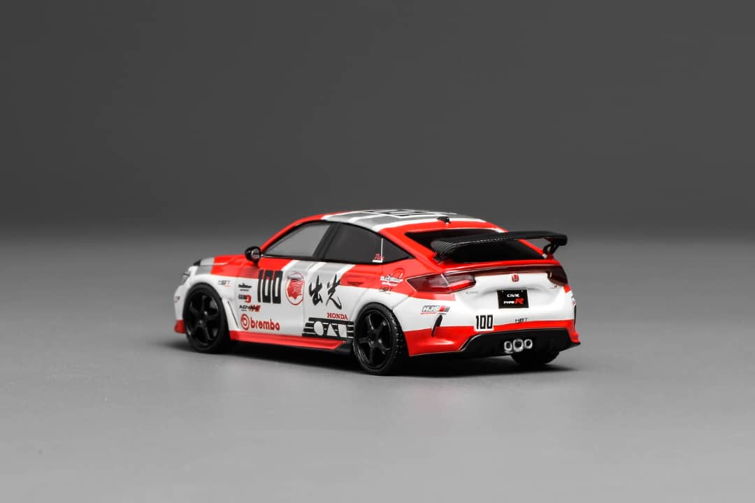 [ETA:  Mar 2026 ] Motorhelix 1/64 Honda  J's Racing Civic Type-R FL5 Idemitsu Motion 100#