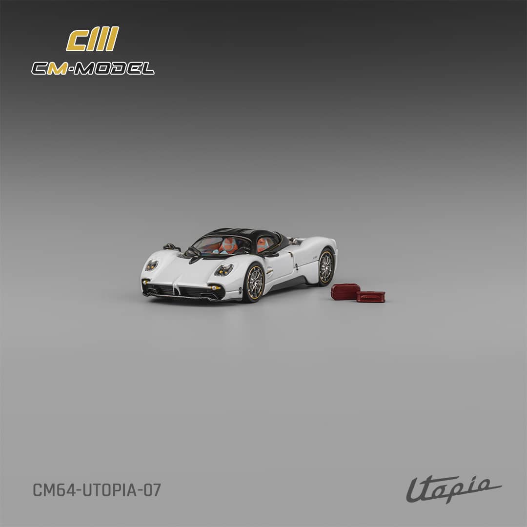 [ETA:  Mar 2026 ] CM Model 1/64 Pagani Utopia Pearl White