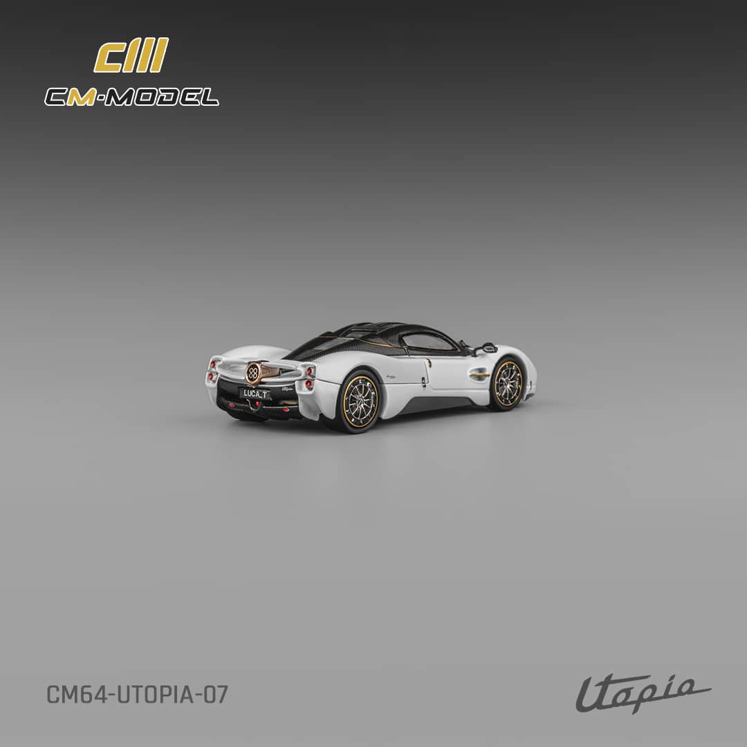 [ETA:  Mar 2026 ] CM Model 1/64 Pagani Utopia Pearl White
