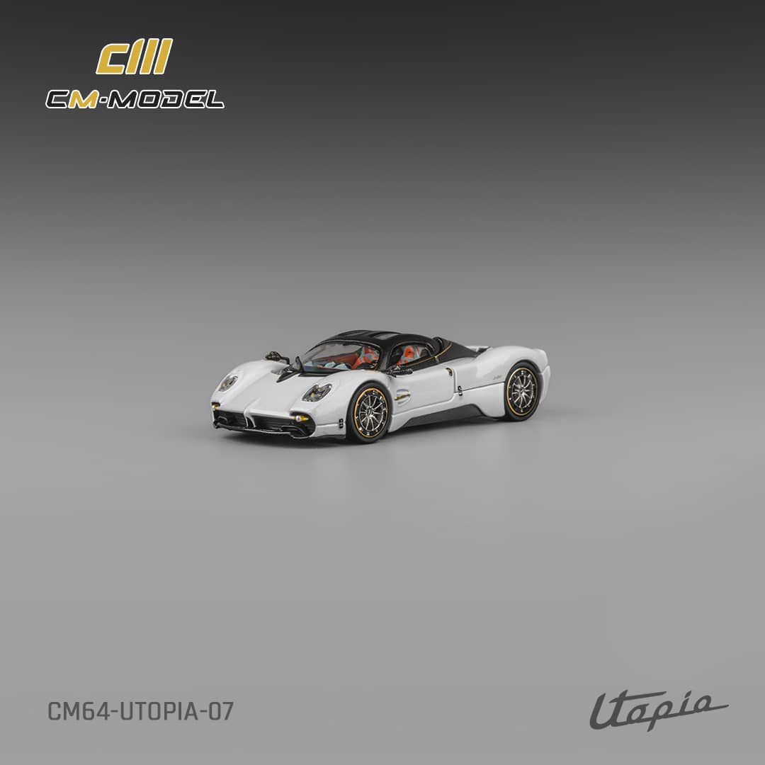 [ETA:  Mar 2026 ] CM Model 1/64 Pagani Utopia Pearl White