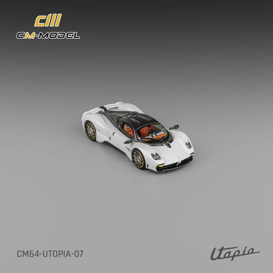 [ETA:  Mar 2026 ] CM Model 1/64 Pagani Utopia Pearl White