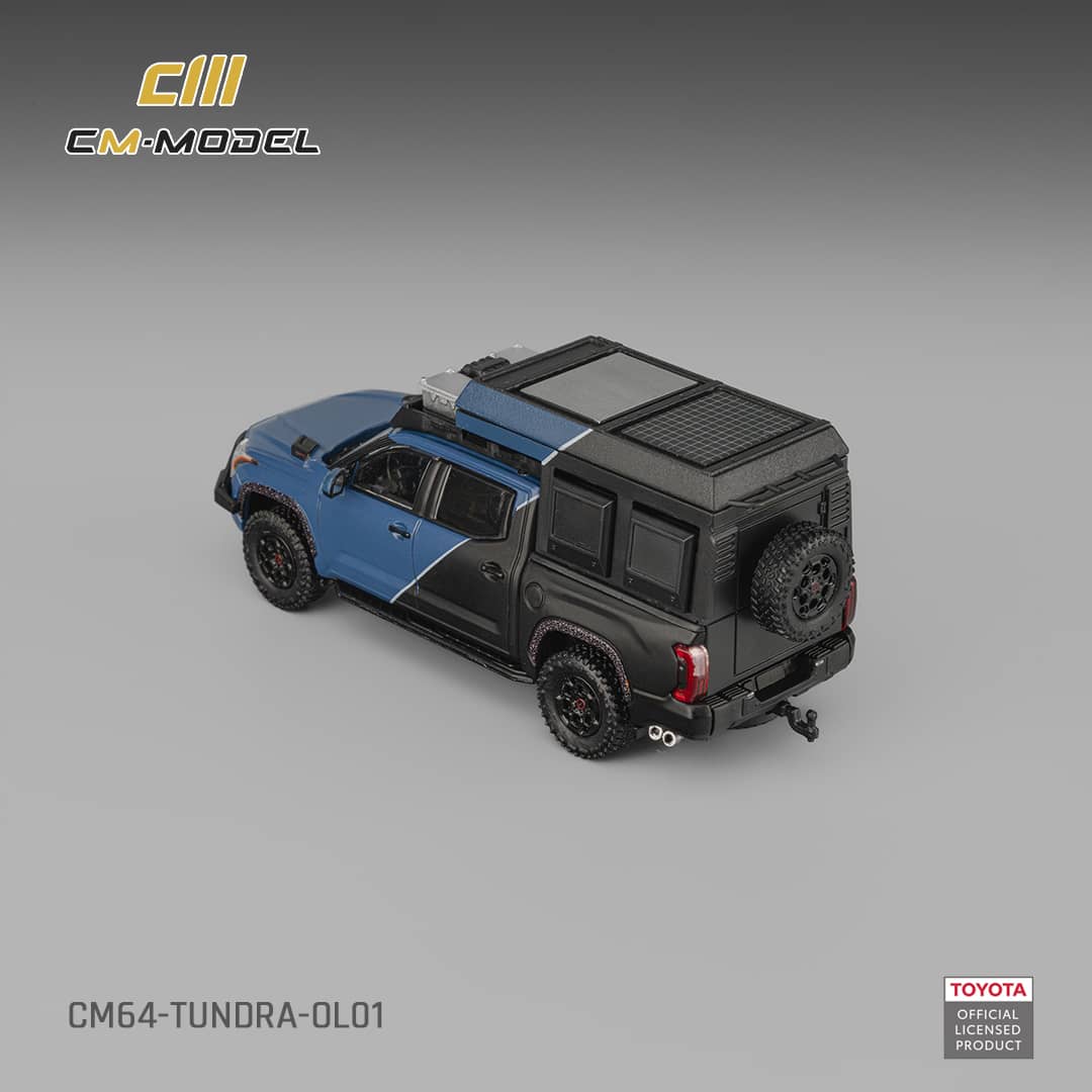 [ETA:  Mar 2026 ] CM Model 1/64 Toyota Tundra MK3 XK70 Overland Version Blue