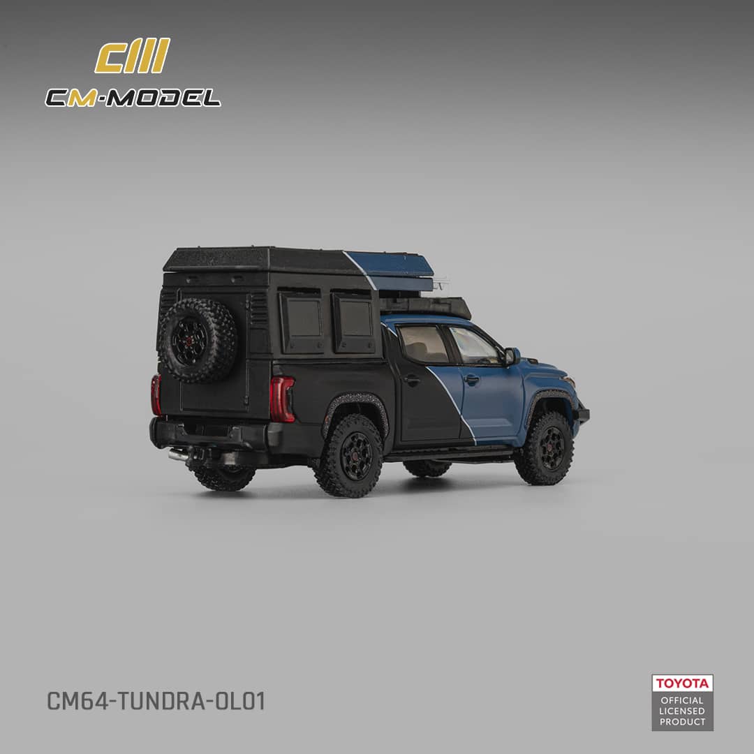 [ETA:  Mar 2026 ] CM Model 1/64 Toyota Tundra MK3 XK70 Overland Version Blue