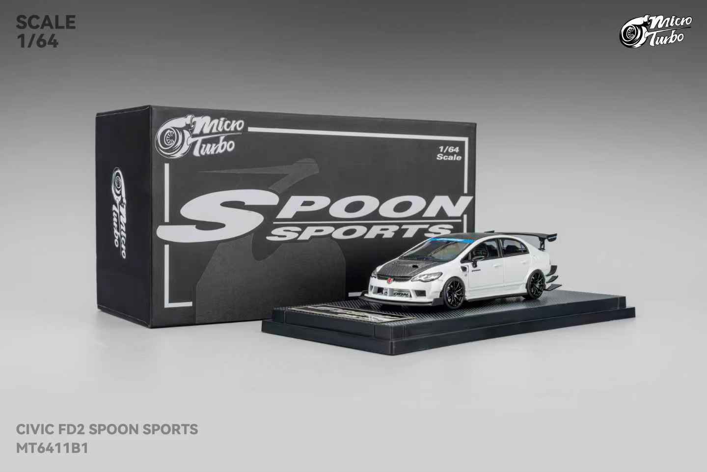 TIME Micro 1/64 ホンダ シビック FD2 SPOON m32699630512_1.jpg?1721985832