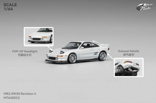 [ETA:  Dec 2025 ] Microturbo 1/64 MR2 Revision 4 Ver.2 Modified Metallic White Color