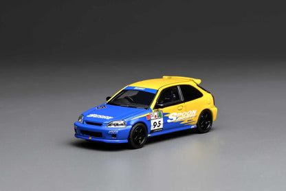 [ETA:  Dec 2025 ] Motorhelix 1/64 Honda  Civic Type-R EK9 Spoon Livery