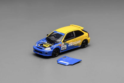 [ETA:  Dec 2025 ] Motorhelix 1/64 Honda  Civic Type-R EK9 Spoon Livery