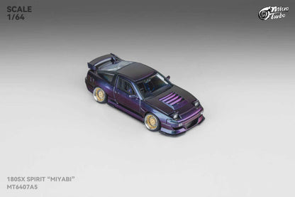 [ETA:  Dec 2025 ] MicroTurbo 1/64 S13 Silvia 180SX Spirit Rei GMHS Magic Purple Lowride
