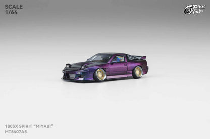 [ETA:  Dec 2025 ] MicroTurbo 1/64 S13 Silvia 180SX Spirit Rei GMHS Magic Purple Lowride