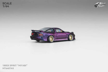 [ETA:  Dec 2025 ] MicroTurbo 1/64 S13 Silvia 180SX Spirit Rei GMHS Magic Purple Lowride