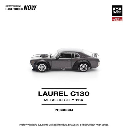 [ETA:  May 2026 ] Pop Race 1/64 Laurel MK2 C130 Metallic Grey