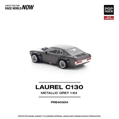 [ETA:  May 2026 ] Pop Race 1/64 Laurel MK2 C130 Metallic Grey